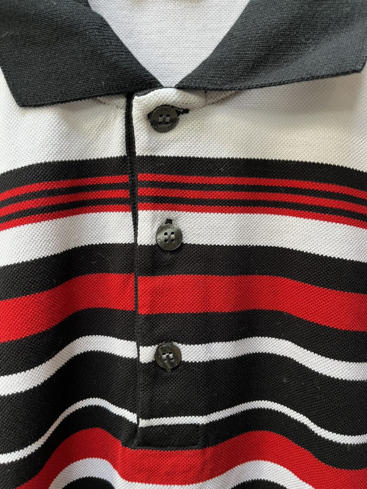 Dolce & Gabbana Dolce & gabbana Stripe Polos Size M / US 6-8 / IT 42-44 - 3 Thumbnail