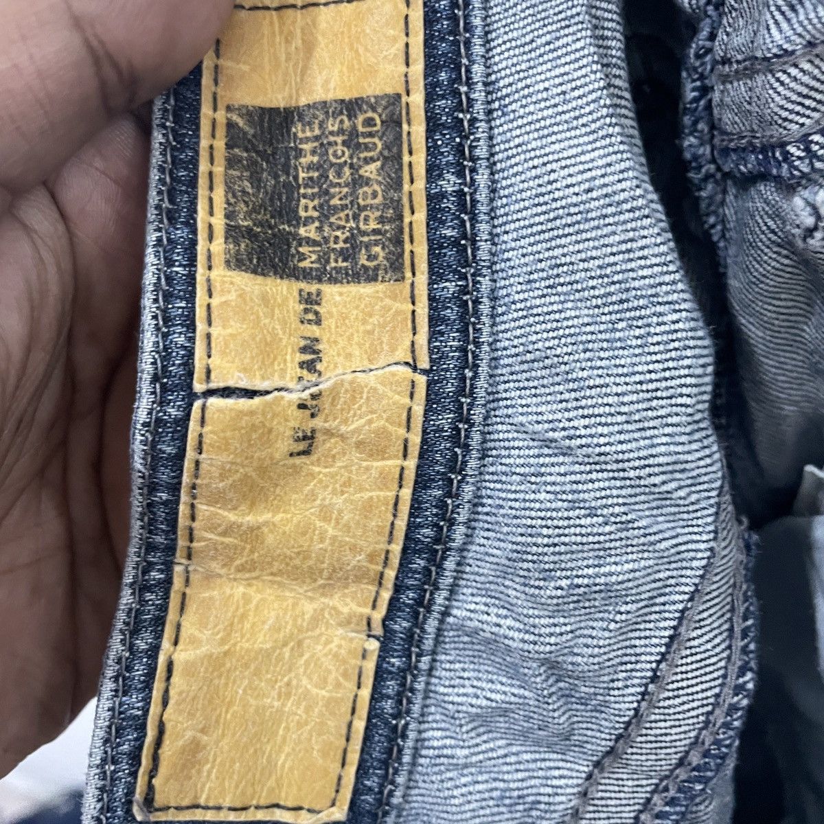 Marithe + Francois Girbaud Vintage Marithe Francois Girbaud Denim Size 30" / US 8 / IT 44 - 6 Thumbnail