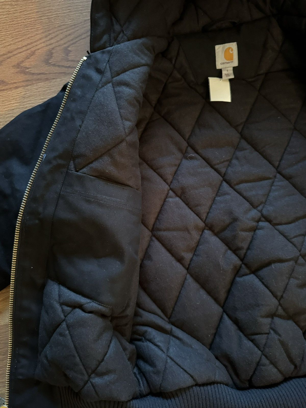 Carhartt Carhartt Hooded Black Jacket New Size US S / EU 44-46 / 1 - 6 Thumbnail