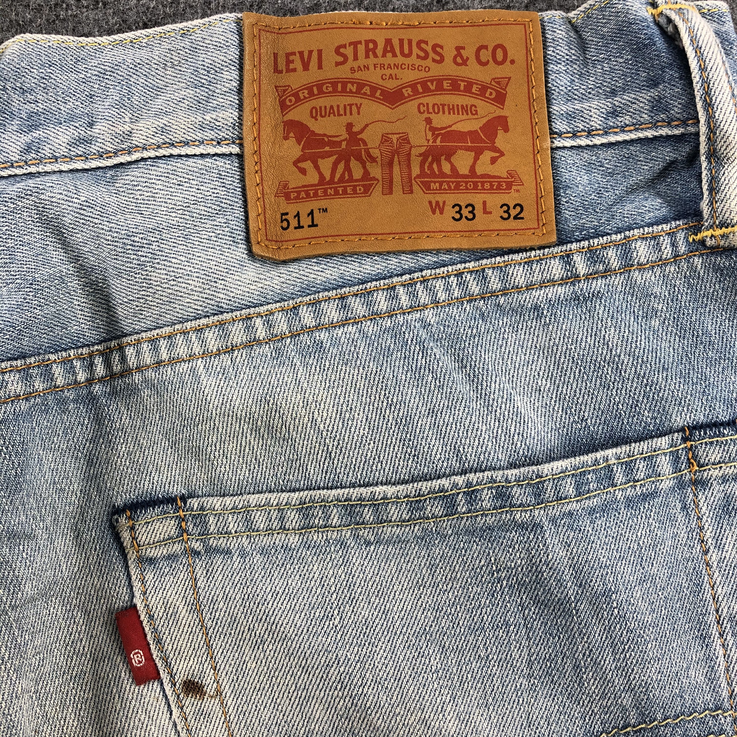 Vintage Light Wash Levis 511 Jeans-JM1980