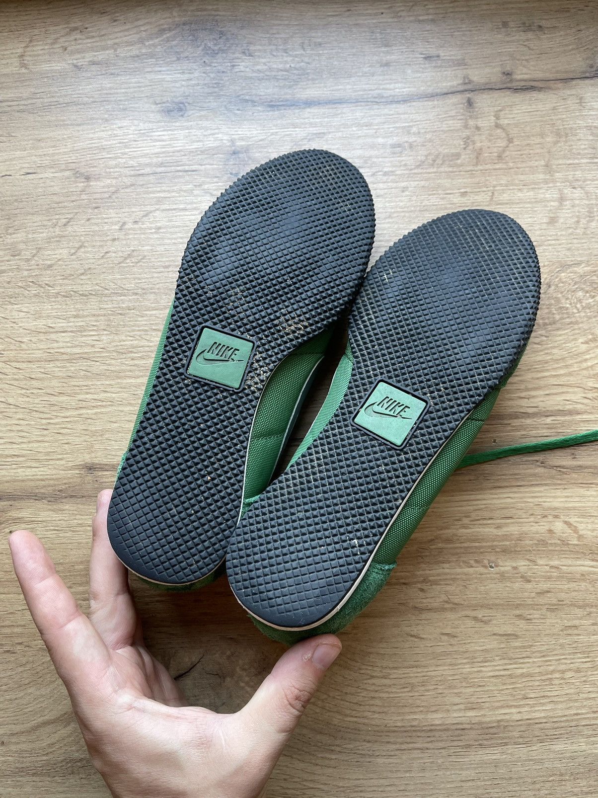 Nike × Vintage 2007 Nike Vintage Waffle Racer forest green Size US 7.5 / EU 40-41 - 10 Thumbnail