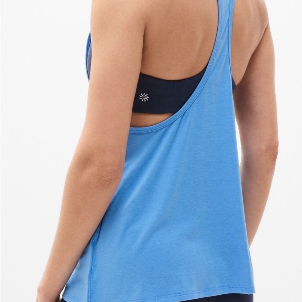 Athleta Athleta With Ease Racerback Tank Top - Misty Blue Size S / US 4 / IT 40 - 2 Thumbnail