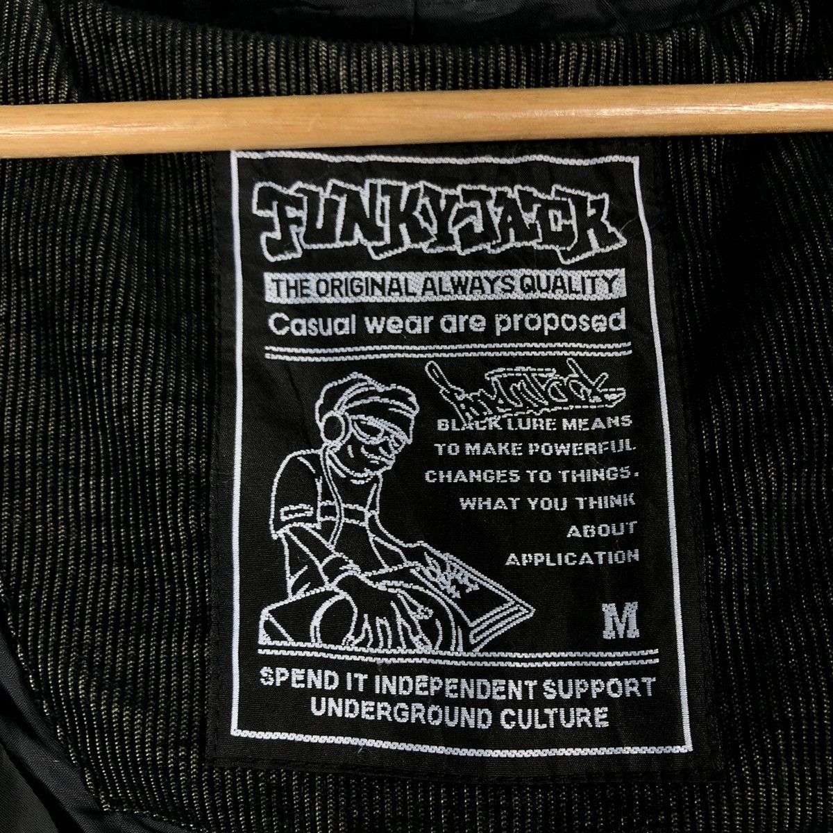 Hysteric Glamour 🔥Vtg Bomber Jacket Punk Design Funky Design Streetwear Size US M / EU 48-50 / 2 - 18 Thumbnail