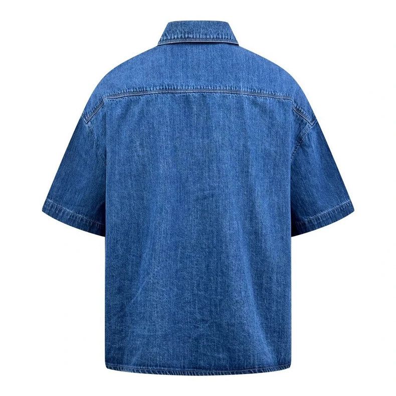 Loewe LOEWE Cowboy short-sleeved shirt Size US XXS / EU 40 - 5 Thumbnail