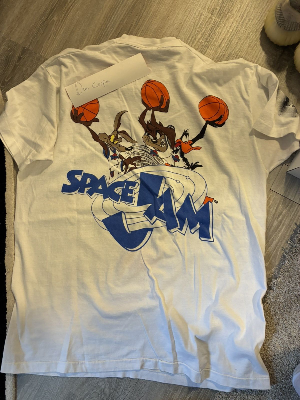 Vintage 1994 Space Jam licensed Tee Size US XL / EU 56 / 4 - 2 Thumbnail