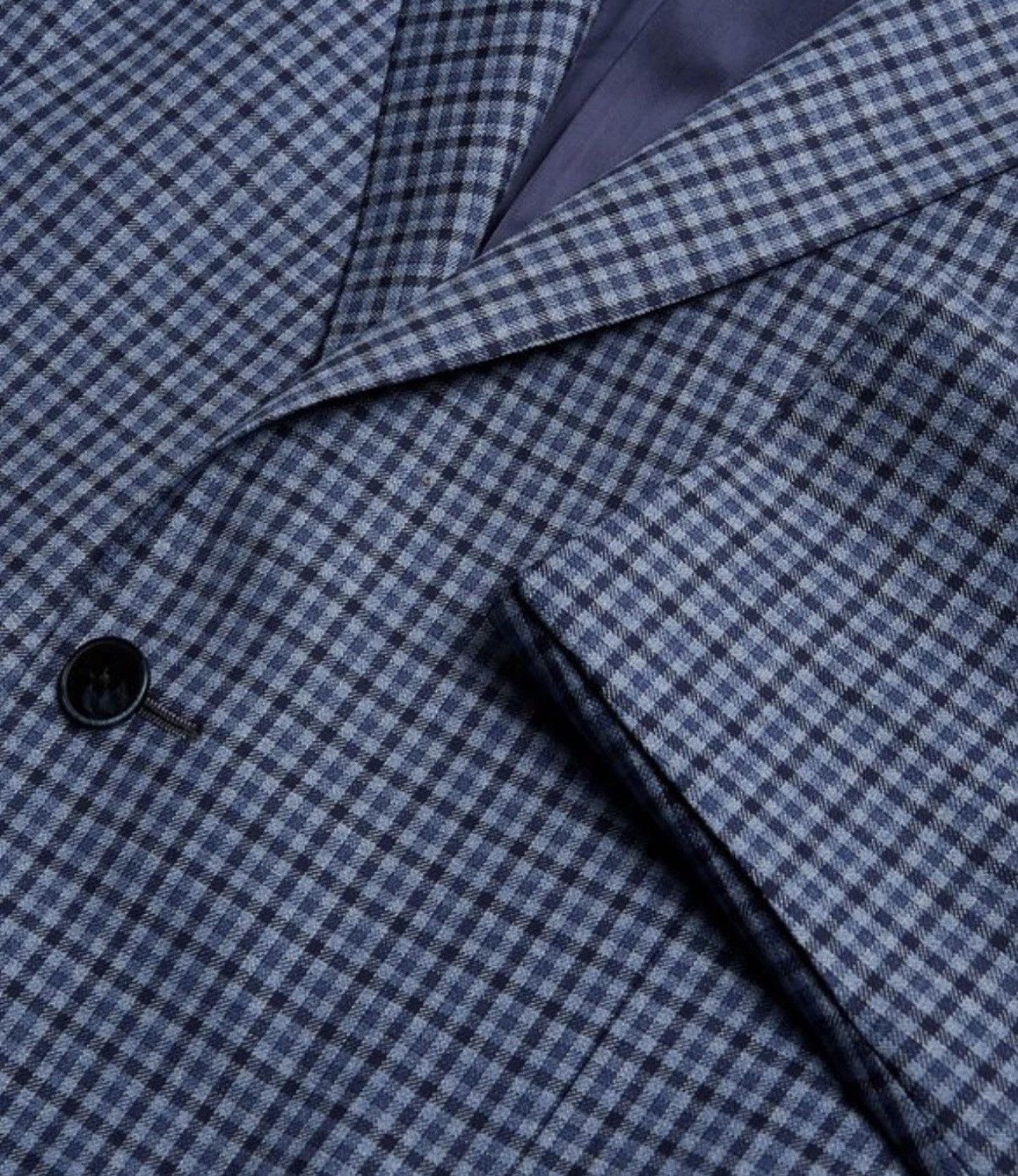 Paul Stuart Paul Stuart Fit Blue Check Jacket Item Size 42 Size 42R - 13 Thumbnail