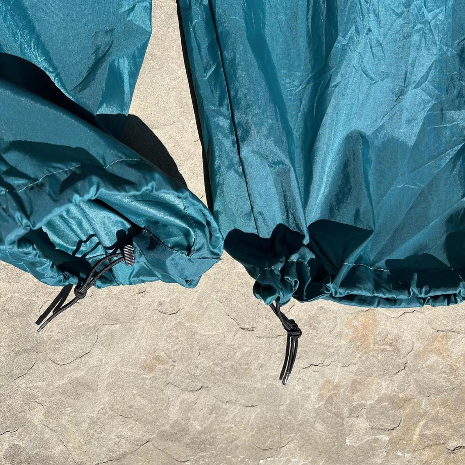 Other Y2K Turquoise + Purple Trim Gorpcore Rain Pants Size US 34 / EU 50 - 5 Thumbnail