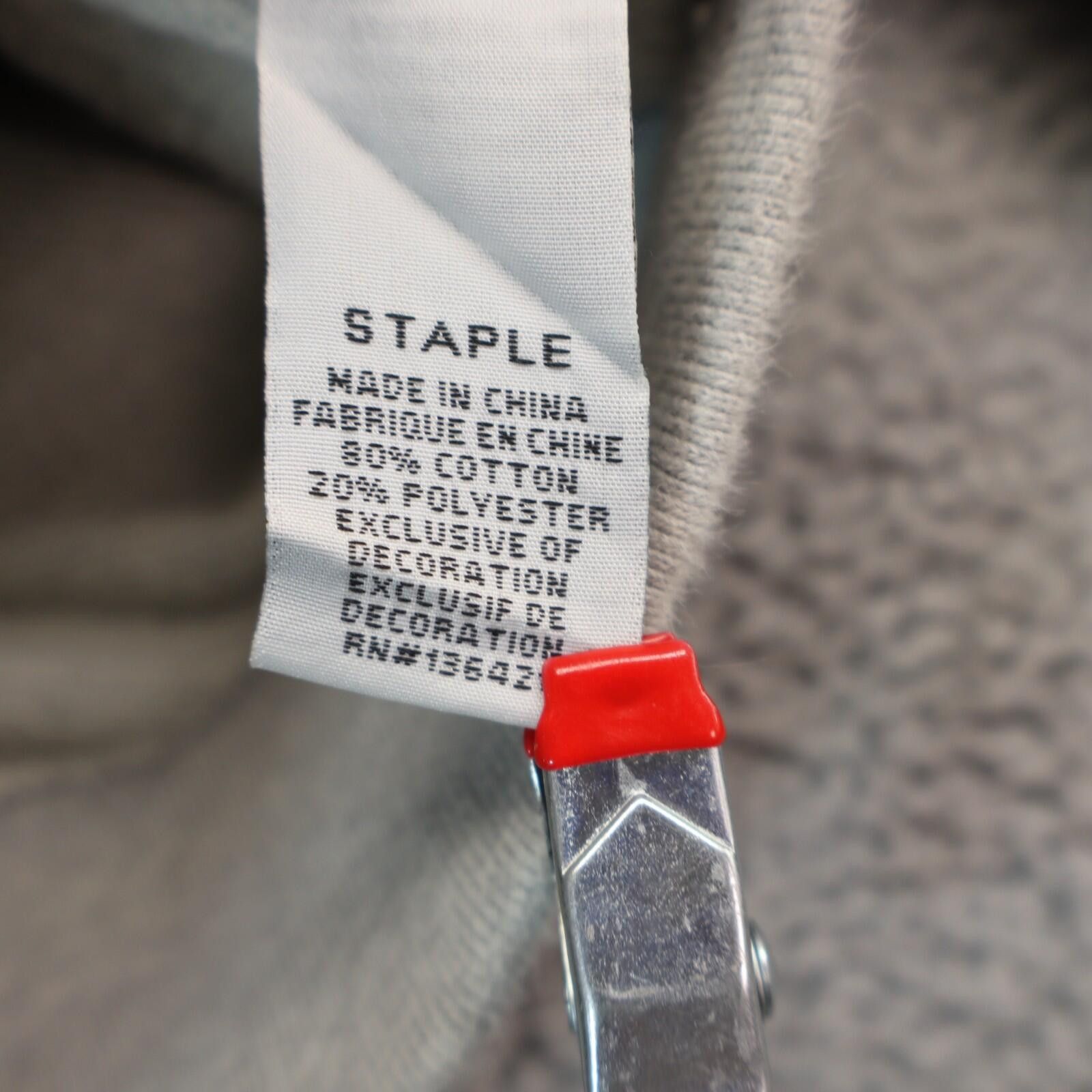 Staple Staple Pigeon Brand Plaid sweatshirt 1/4 zip Hoodie Medium Size US M / EU 48-50 / 2 - 6 Thumbnail