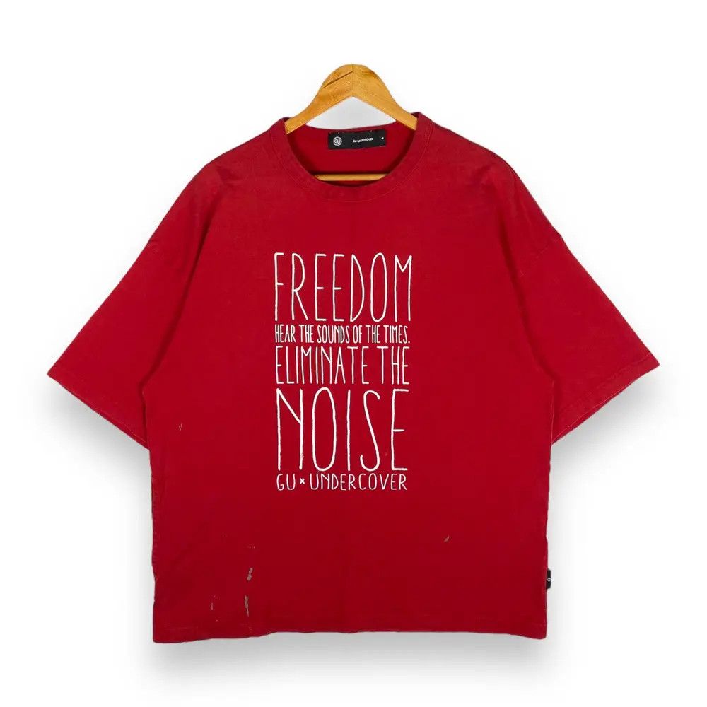 GU × Undercover GU UNDERCOVER FREEDOM NOISE TEE Size US L / EU 52-54 / 3 - 1 Thumbnail