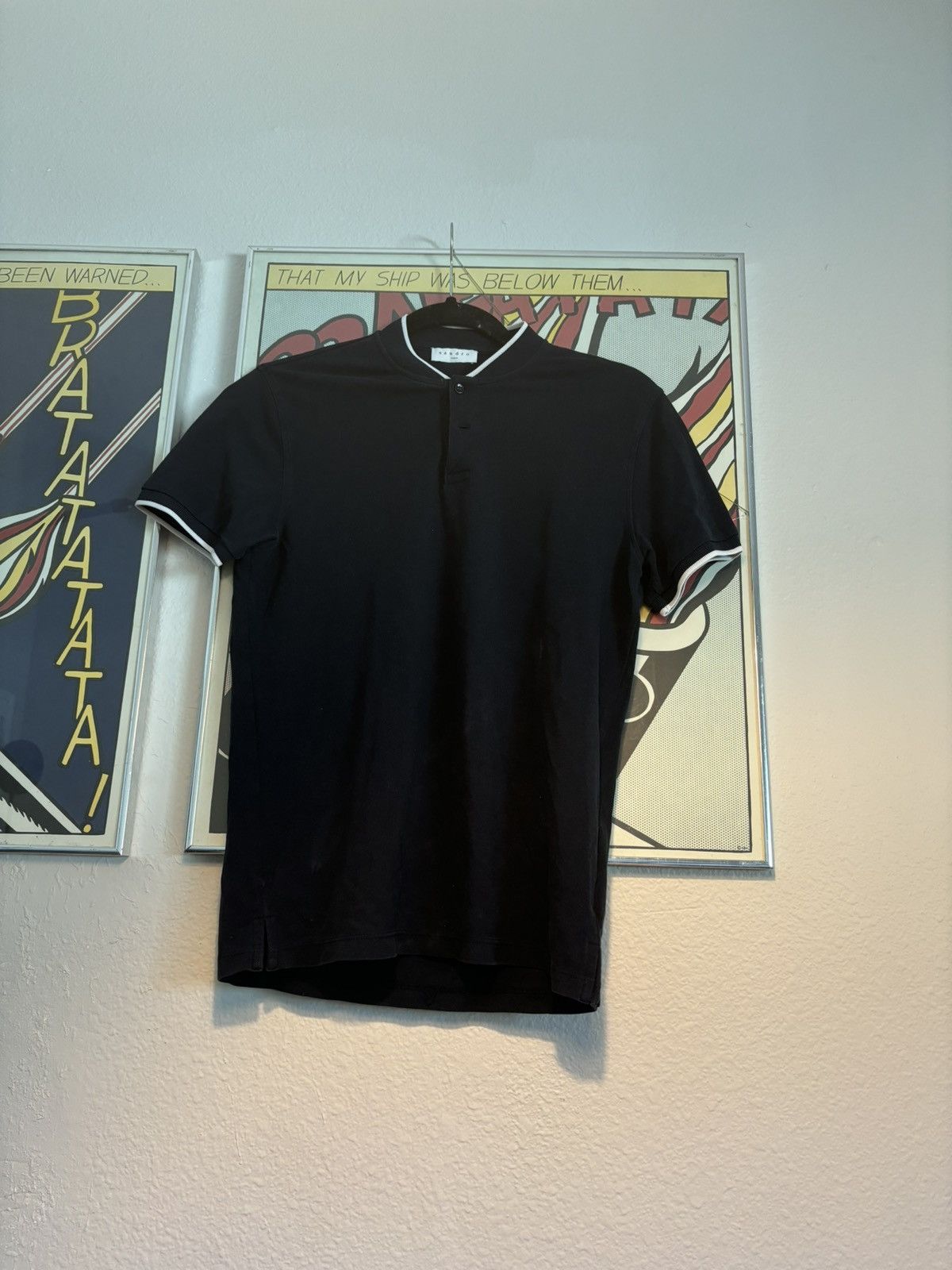 Sandro Sandro Short Sleeve Shirt Size US S / EU 44-46 / 1 - 1 Thumbnail