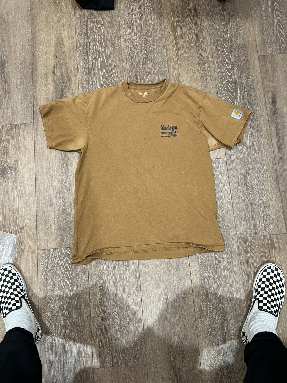 Carhartt x Bodega brown t-shirt