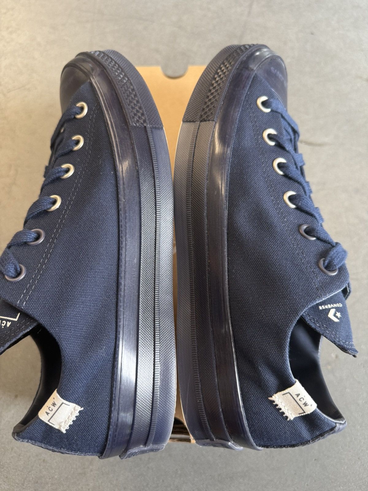 A-COLD-WALL* × Converse Converse Chuck Taylor All Star 70 Ox A-Cold-Wall Size US 8 / EU 41 - 4 Thumbnail