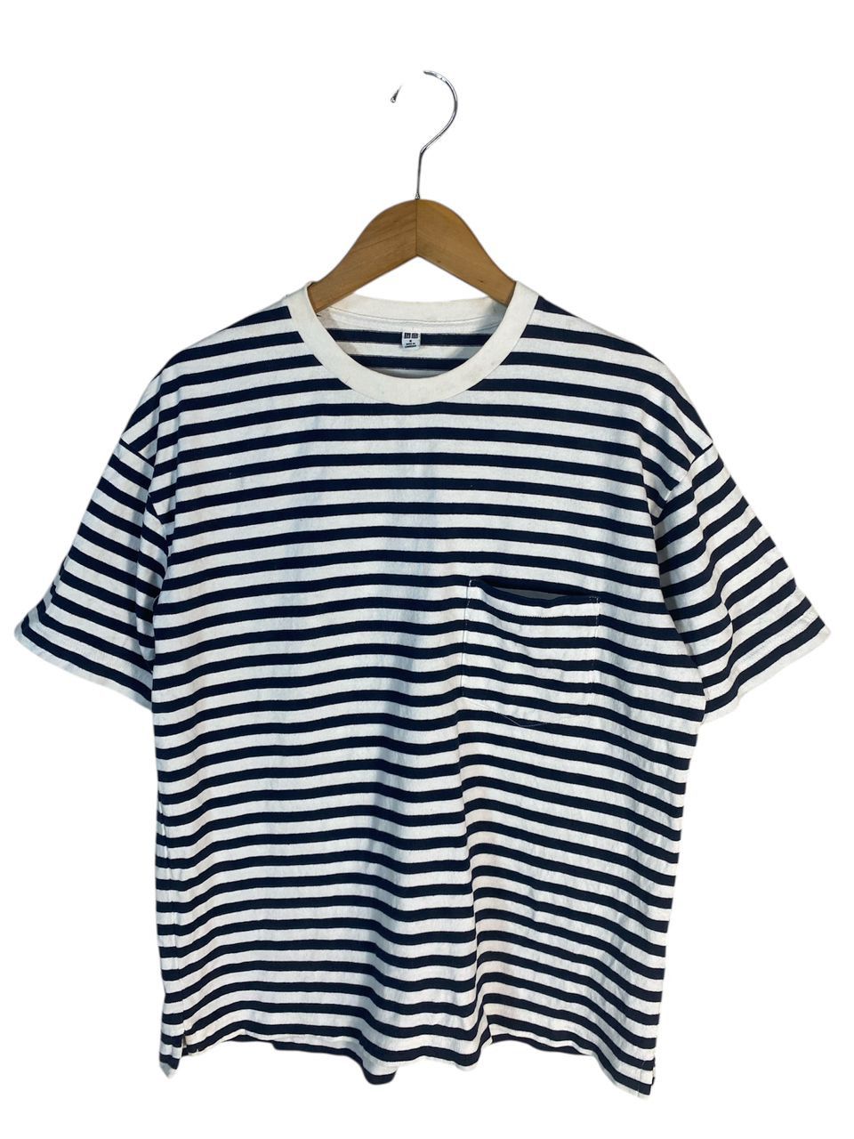 Uniqlo Uniqlo Stripes single pocket tshirt Size US M / EU 48-50 / 2 - 1 Thumbnail