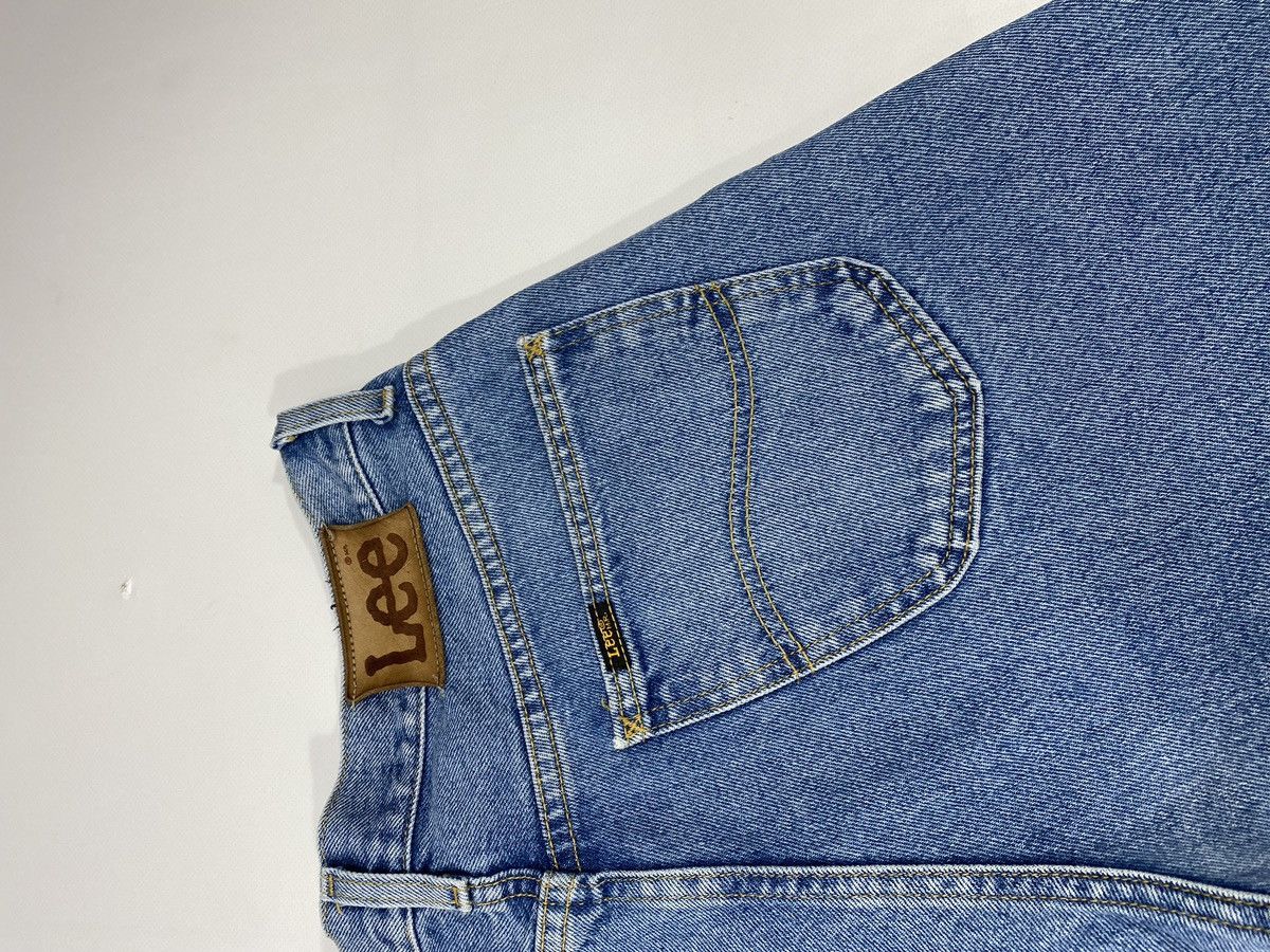 Lee 🔥LASTDROP🔥 Vintage 90s Lee Portland Blue Denim Jeans Pants Size US 34 / EU 50 - 6 Thumbnail