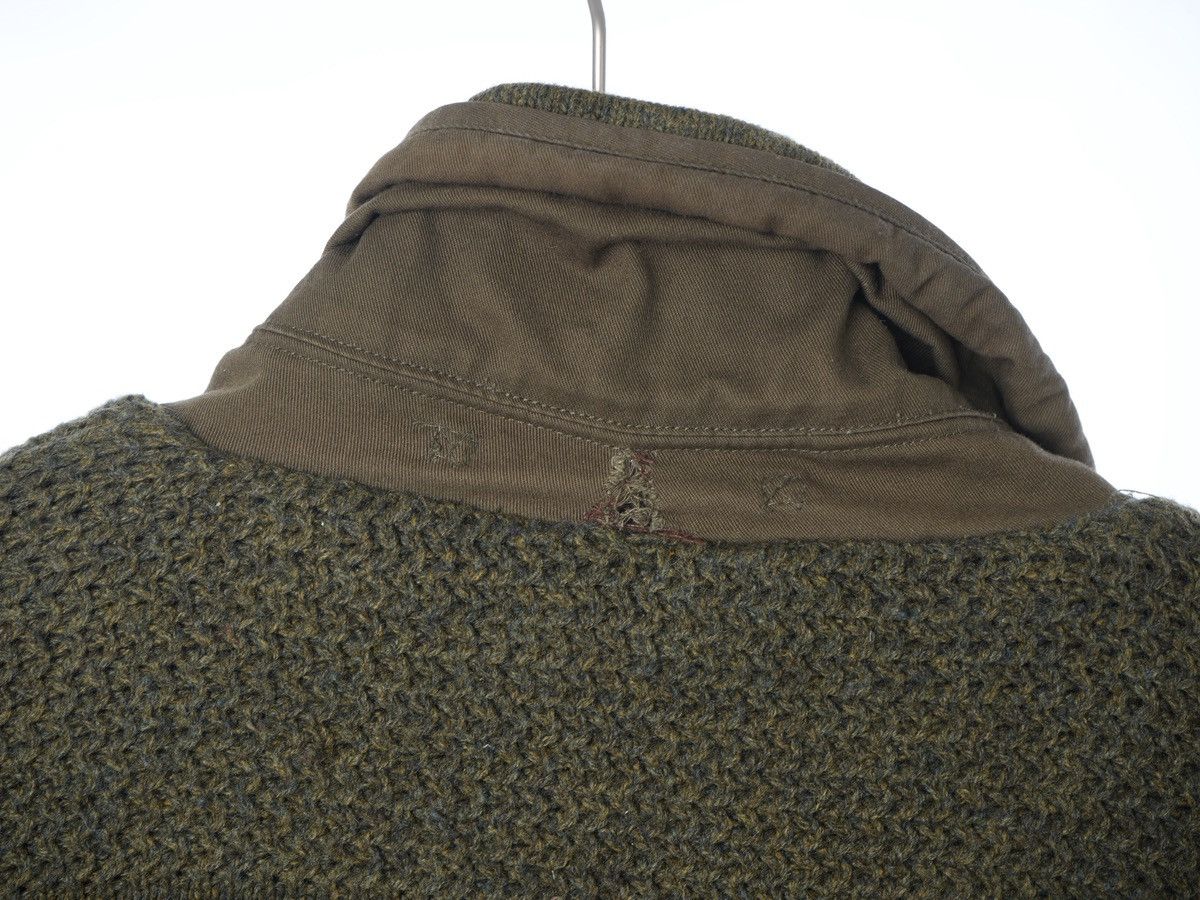 Schott Vtg Schott Heavy Zip Front Military Style Sweater Jacket Size US XL / EU 56 / 4 - 9 Thumbnail