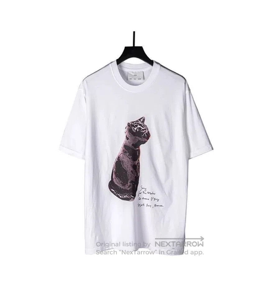 Song For The Mute SFTM 22.1 Cat Print White T. Size US M / EU 48-50 / 2 - 1 Thumbnail