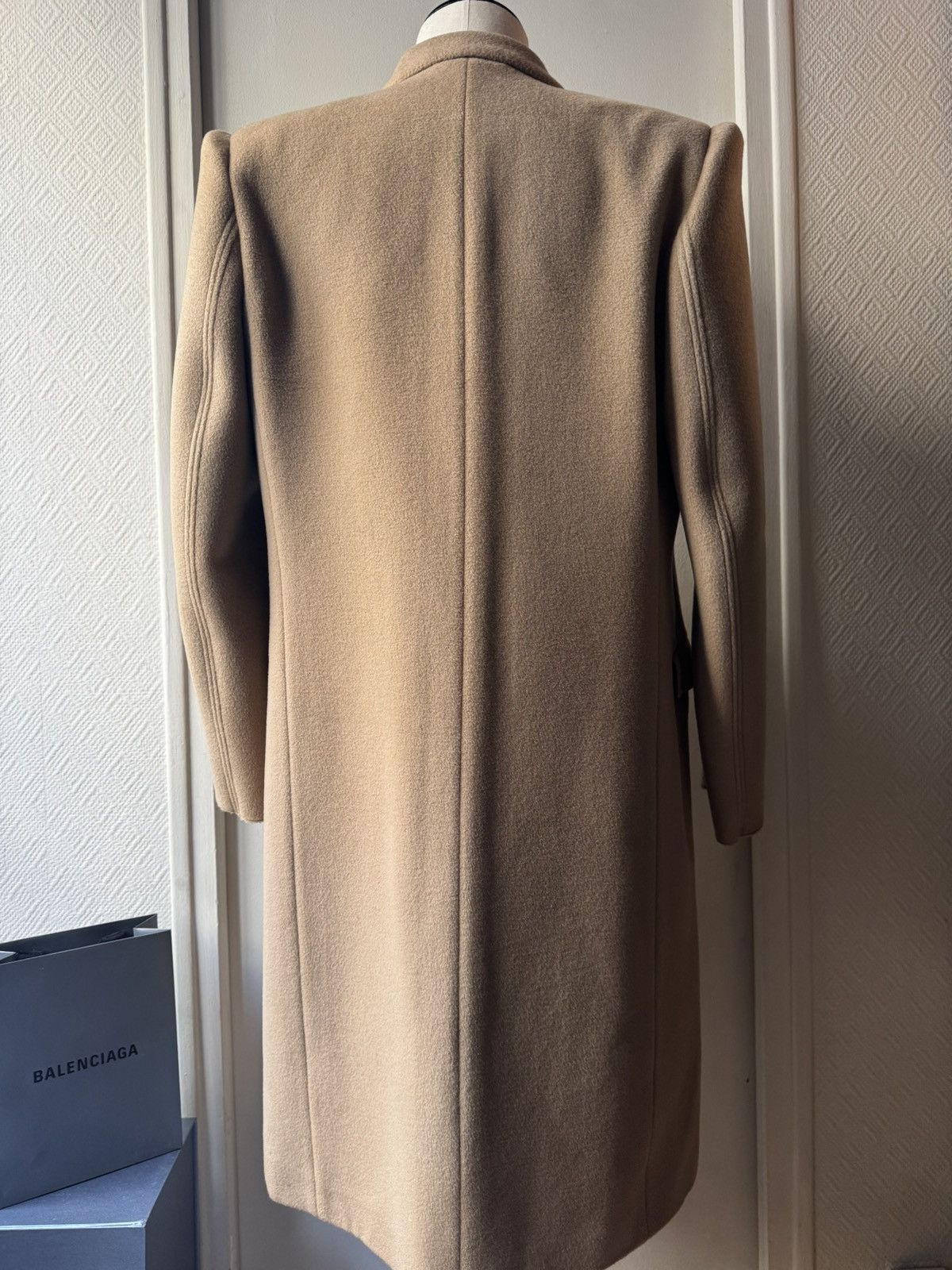 Balenciaga 🔥 Cashmere - Wool Coat Balenciaga Size US M / EU 48-50 / 2 - 3 Thumbnail
