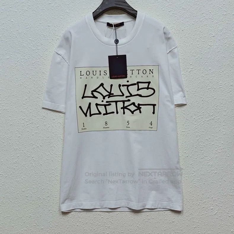 Louis Vuitton Louis Vuitton Pictorial cursive signature embroidered shor Size US L / EU 52-54 / 3 - 1 Thumbnail