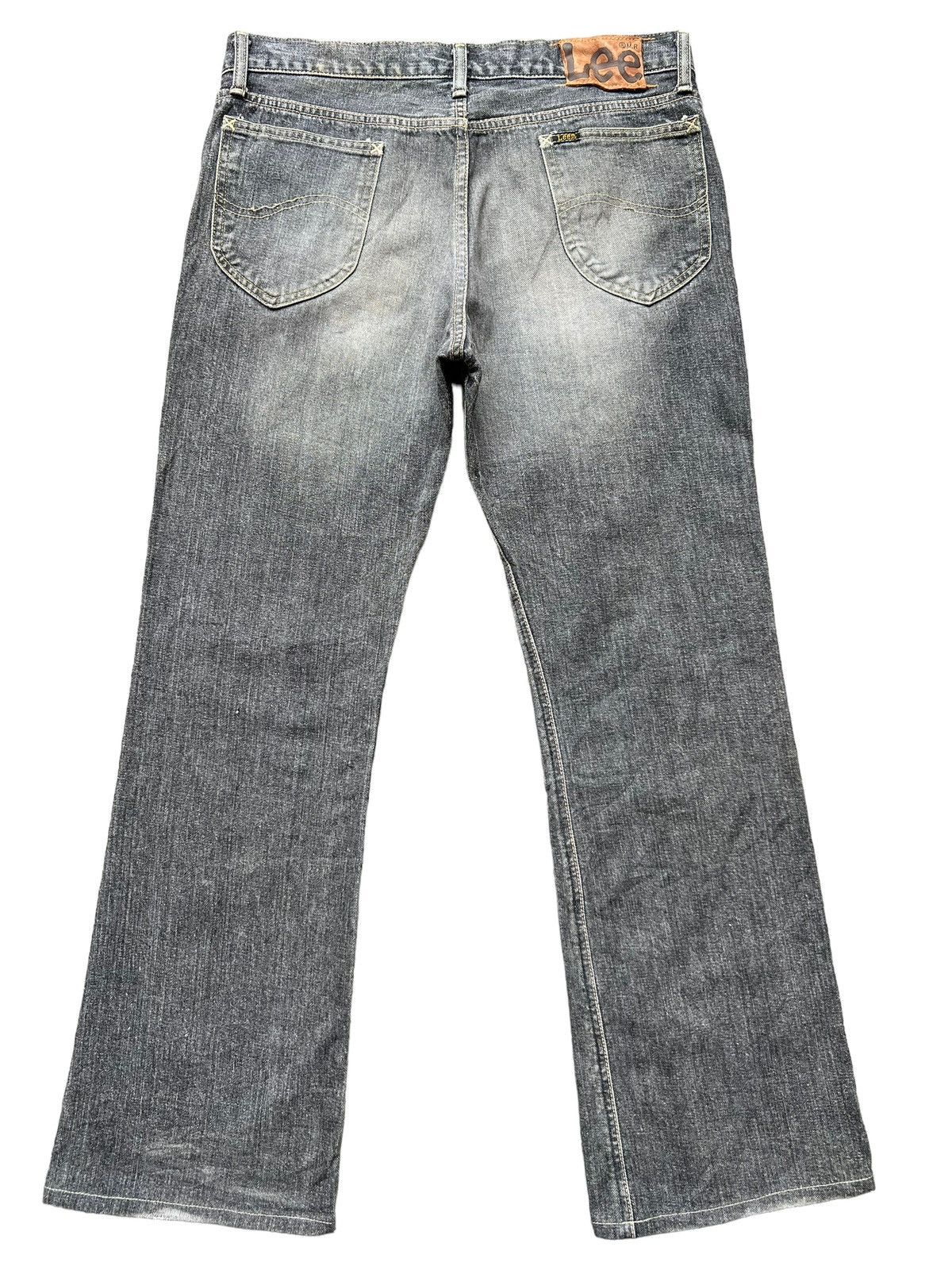 Lee Vintage Lee Rider Distressed Bootcut Flare Denim Jeans 34x31 Size US 34 / EU 50 - 3 Thumbnail