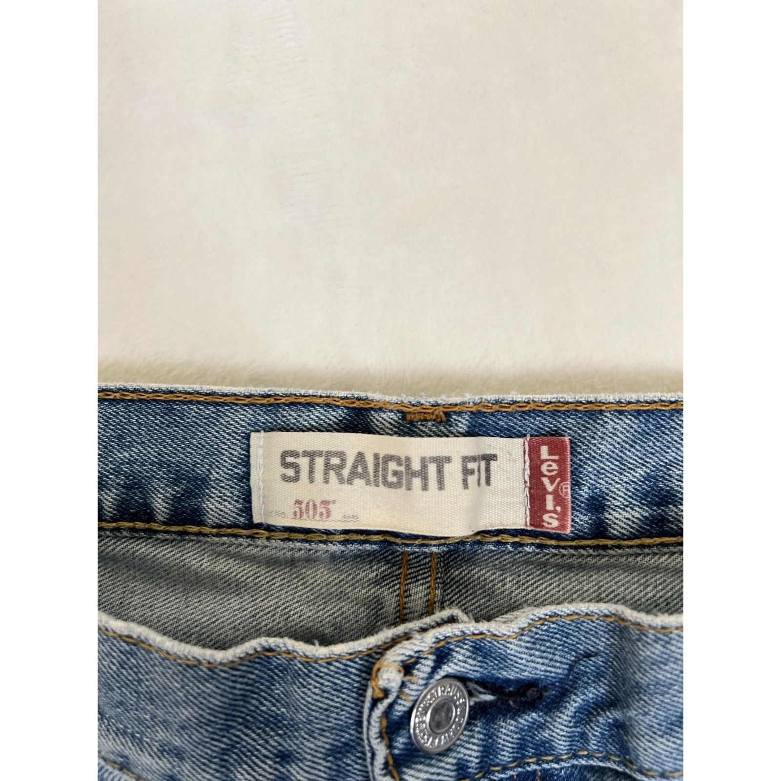 Levi's Vintage Levi's 505 Ble Denim Jeans Size 36x32 Paint Stain Gr Size US 36 / EU 52 - 4 Thumbnail