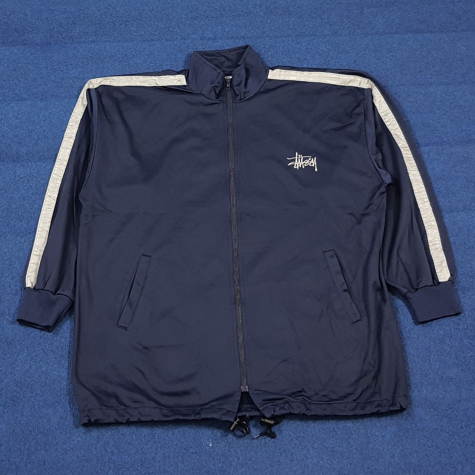 Stussy Vintage Stussy Streetwear Full Zipper Sweatshirt C308N14 Size US XL / EU 56 / 4 - 2 Thumbnail