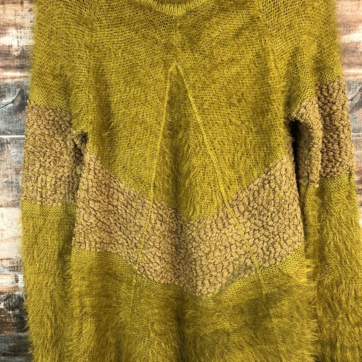 Homespun Knitwear × Japanese Brand DLL Koibito Misaki Green Knitwear vintage #C026 Size M / US 6-8 / IT 42-44 - 5 Thumbnail