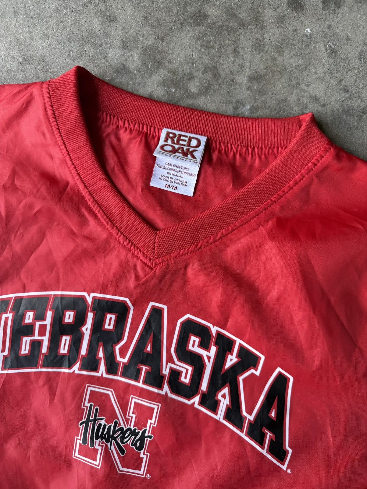 Other Nebraska Huskers Windbreaker Pullover Size Medium Size US M / EU 48-50 / 2 - 2 Thumbnail