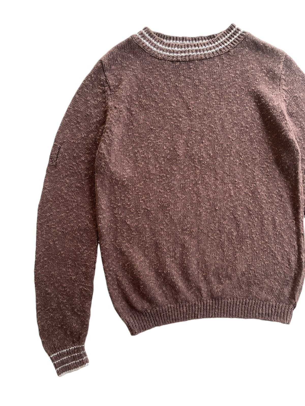 Mademoiselle Non Non Brown Knitted Sweater Size S / US 4 / IT 40 - 6 Thumbnail