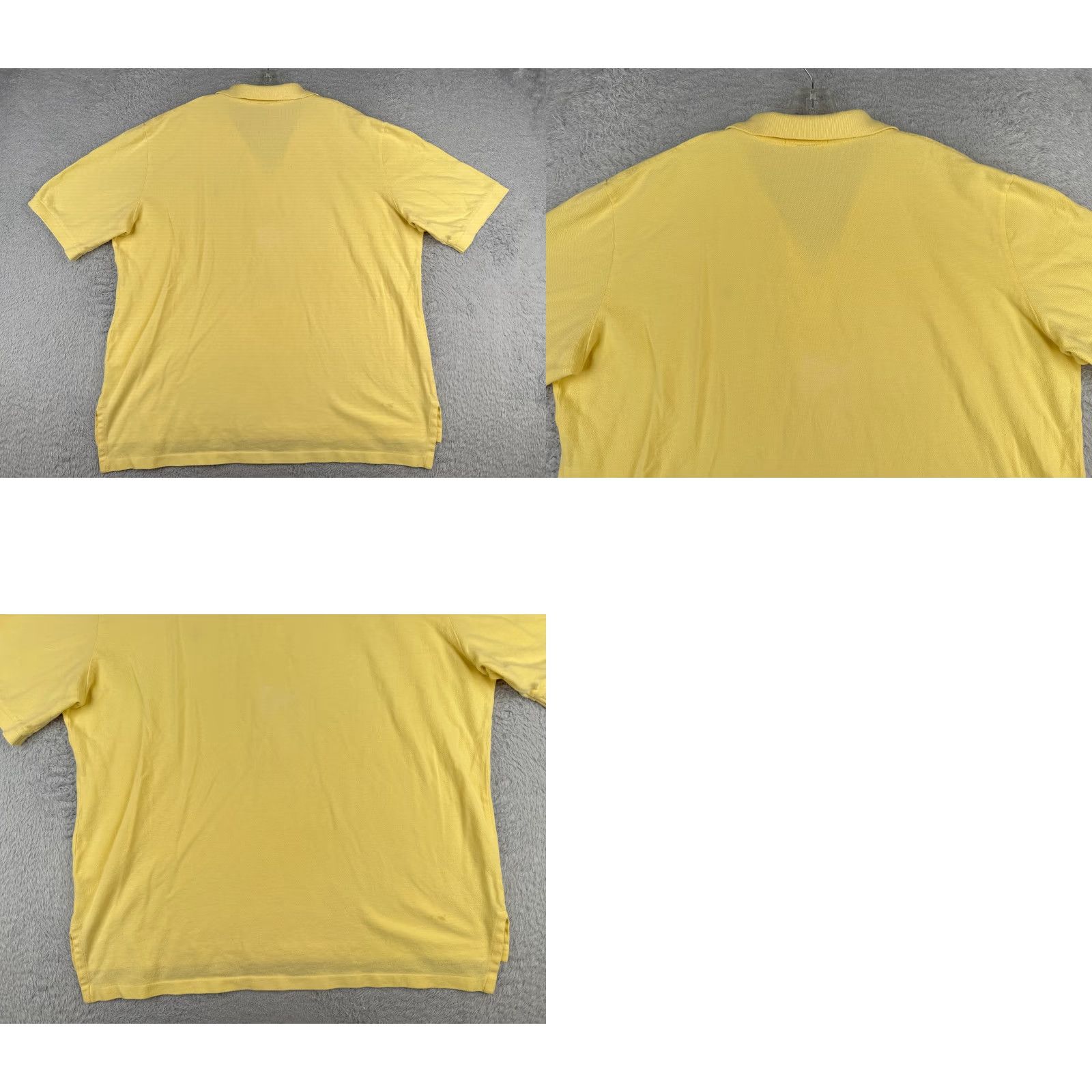 Ralph Lauren VINTAGE Polo Golf Shirt Men 2XL Yellow Short Sleeve Cotton Golfer READ Size US XXL / EU 58 / 5 - 9 Thumbnail