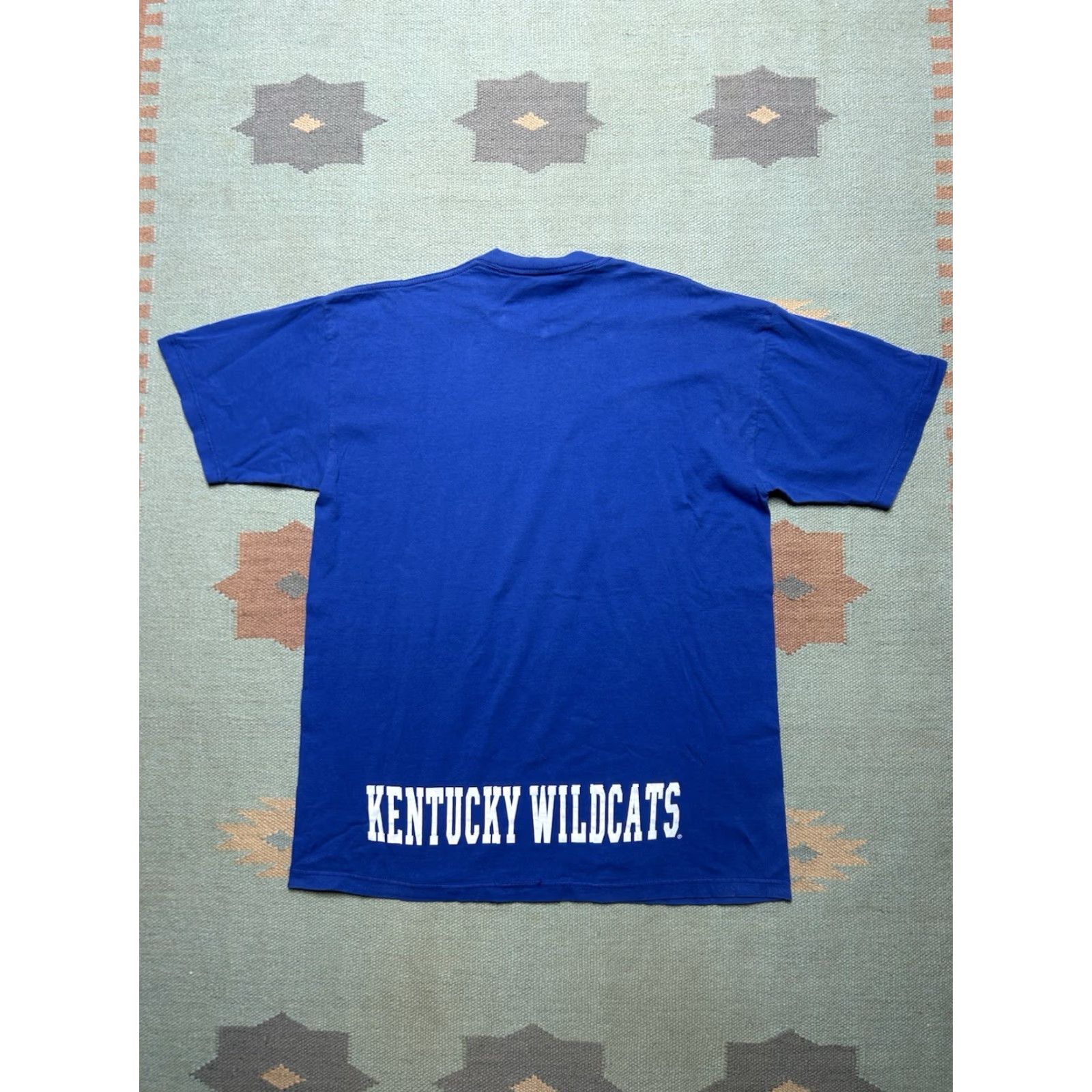 Vintage VINTAGE Kentucky University Wildcats College T-Shirt Men Adult Large Blue Graphic Shirt Size US L / EU 52-54 / 3 - 4 Thumbnail