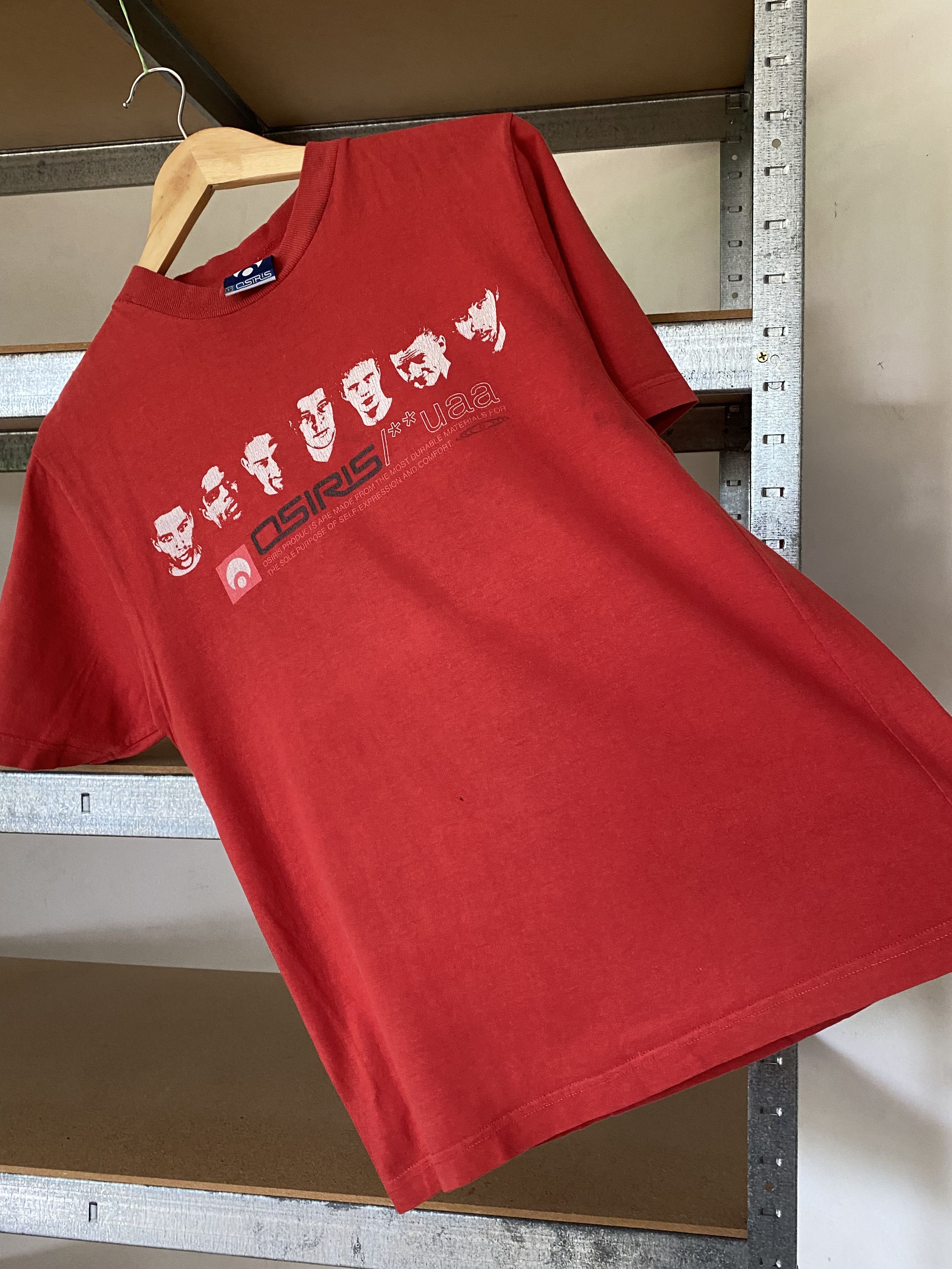 Osiris Osiris Vintage 90s Uaa Skateboarding Red Tee Size US XS / EU 42 / 0 - 8 Thumbnail