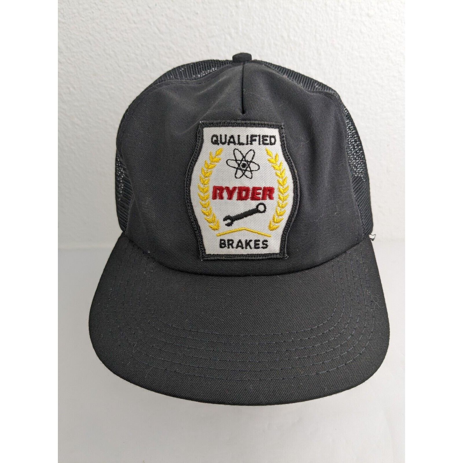 Other Vtg RYDER Brakes Mechanic Patch SnapBack Trucker Hat Size ONE SIZE - 1 Thumbnail