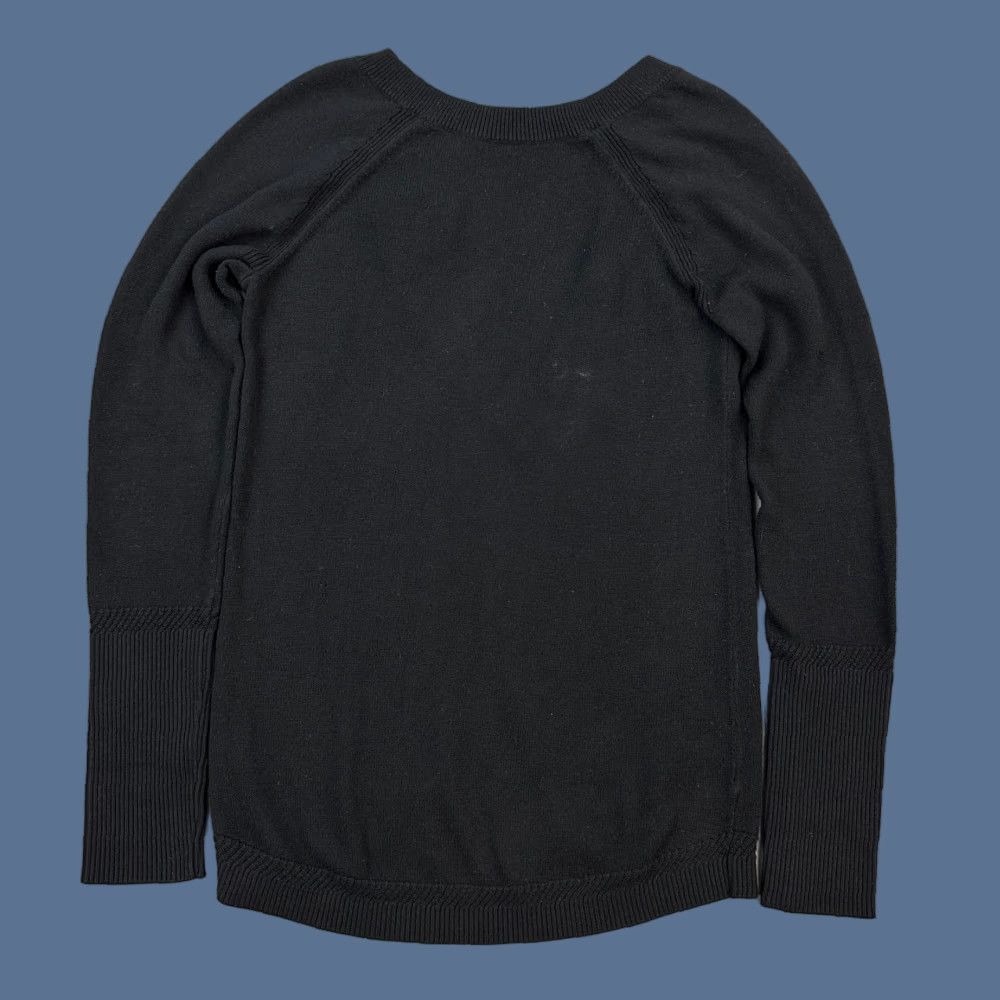 Lululemon Lululemon Sweater Women's 2 Black Unity Back Drop Cashmere Blend Pullover Knit Crew Neck Raglan Sleeve Casual Regular All Seasons Size XS / US 0-2 / IT 36-38 - 1 Thumbnail