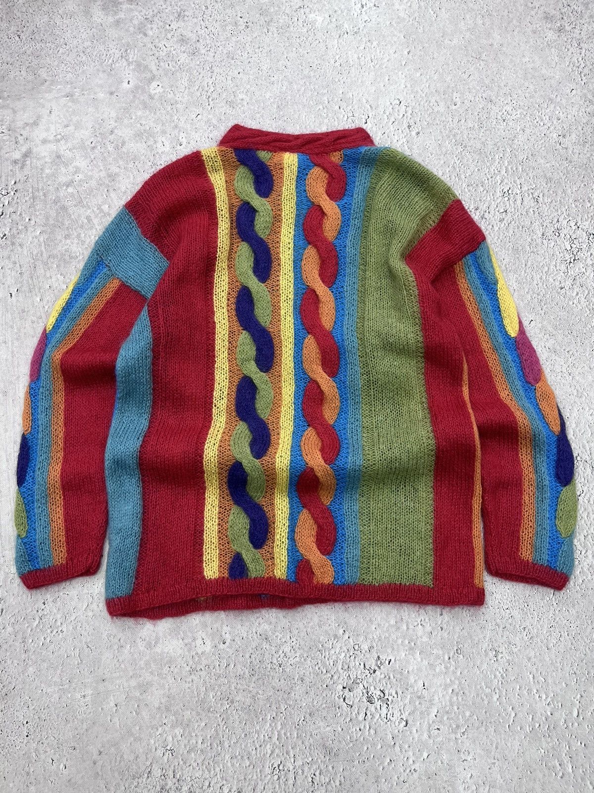 Carlo Colucci × Coogi Coogi Cardigan Pure Wool CARLO COLUCCI Vintage 90s Size US M / EU 48-50 / 2 - 11 Thumbnail