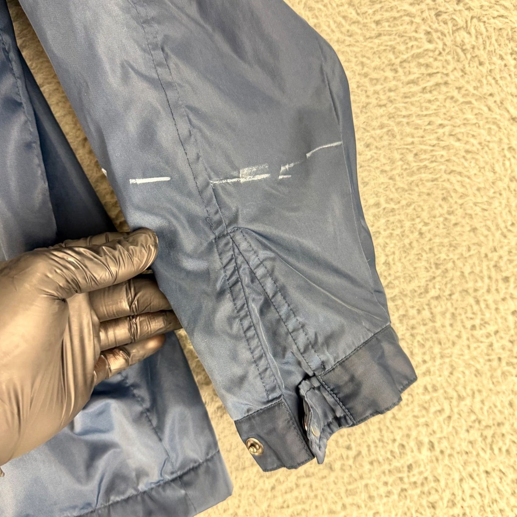 Vintage Stussy Coaches Jacket Mens Medium Blue Nylon Dollar Sign Lining Streetwear Size US M / EU 48-50 / 2 - 3 Thumbnail