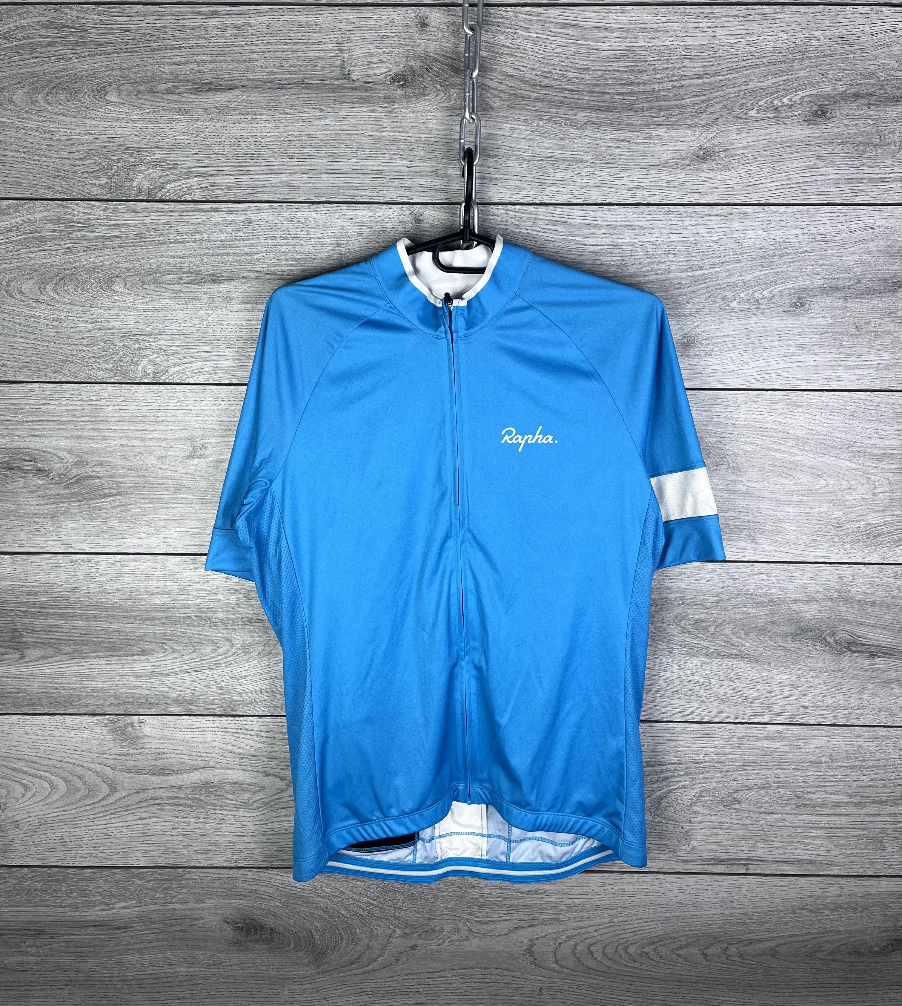 Rapha Men's cycling t-shirt Rapha team SKY size Xl Training jersey Size US XL / EU 56 / 4 - 1 Thumbnail