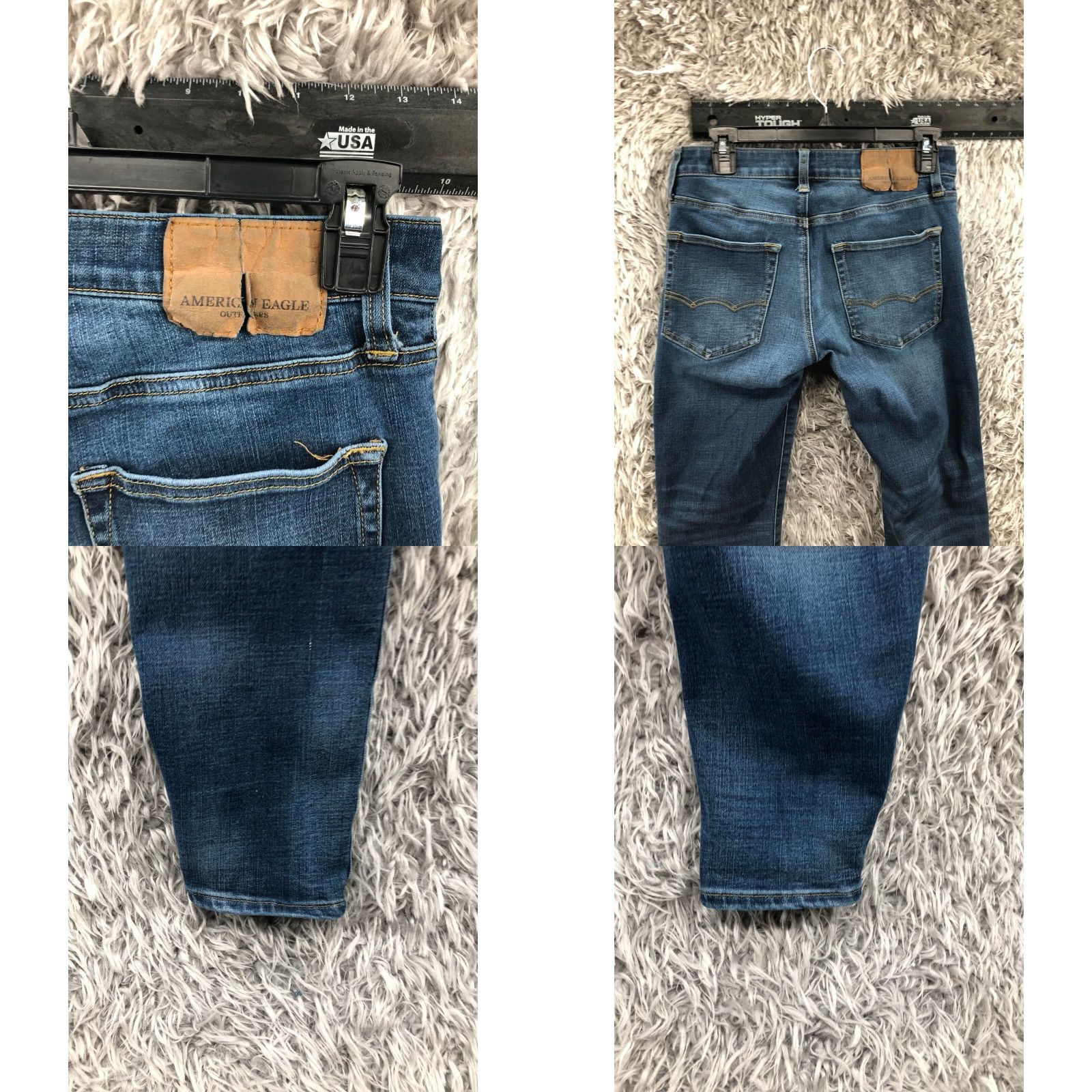 American Eagle Outfitters American Eagle Outfitters Jeans Slim Straight Mens 28x28 Regular Blue Size US 28 / EU 44 - 8 Thumbnail