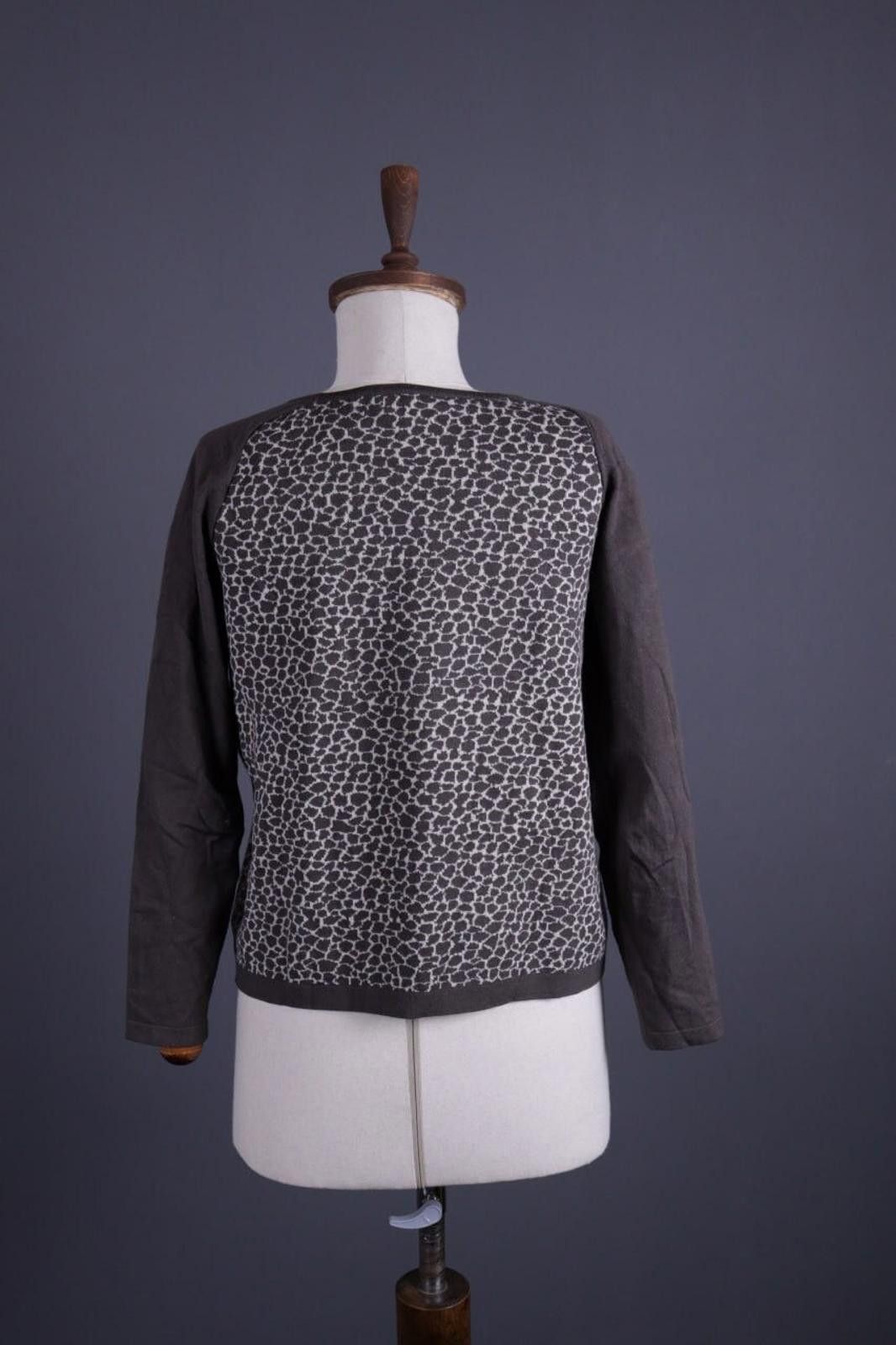 Designer Weekend Max Mara Brown Leopard Print Sweater Size M Size M / US 6-8 / IT 42-44 - 9 Thumbnail