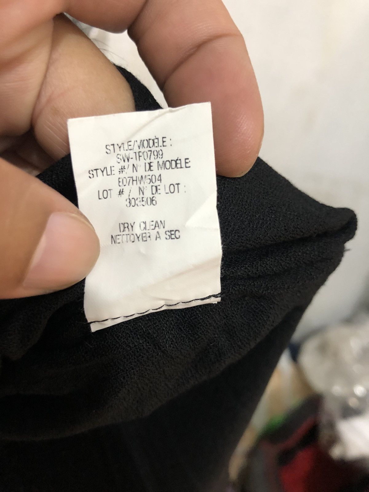 Designer × Helmut Lang Helmut lang morse long sleeve draped top Size S / US 4 / IT 40 - 7 Thumbnail