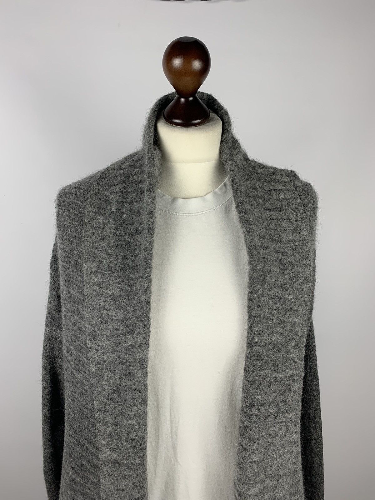 Sarah Pacini Vintage Sarah Pacini Wool Cardigan Avant Garde Knit Sweater Size ONE SIZE - 2 Thumbnail