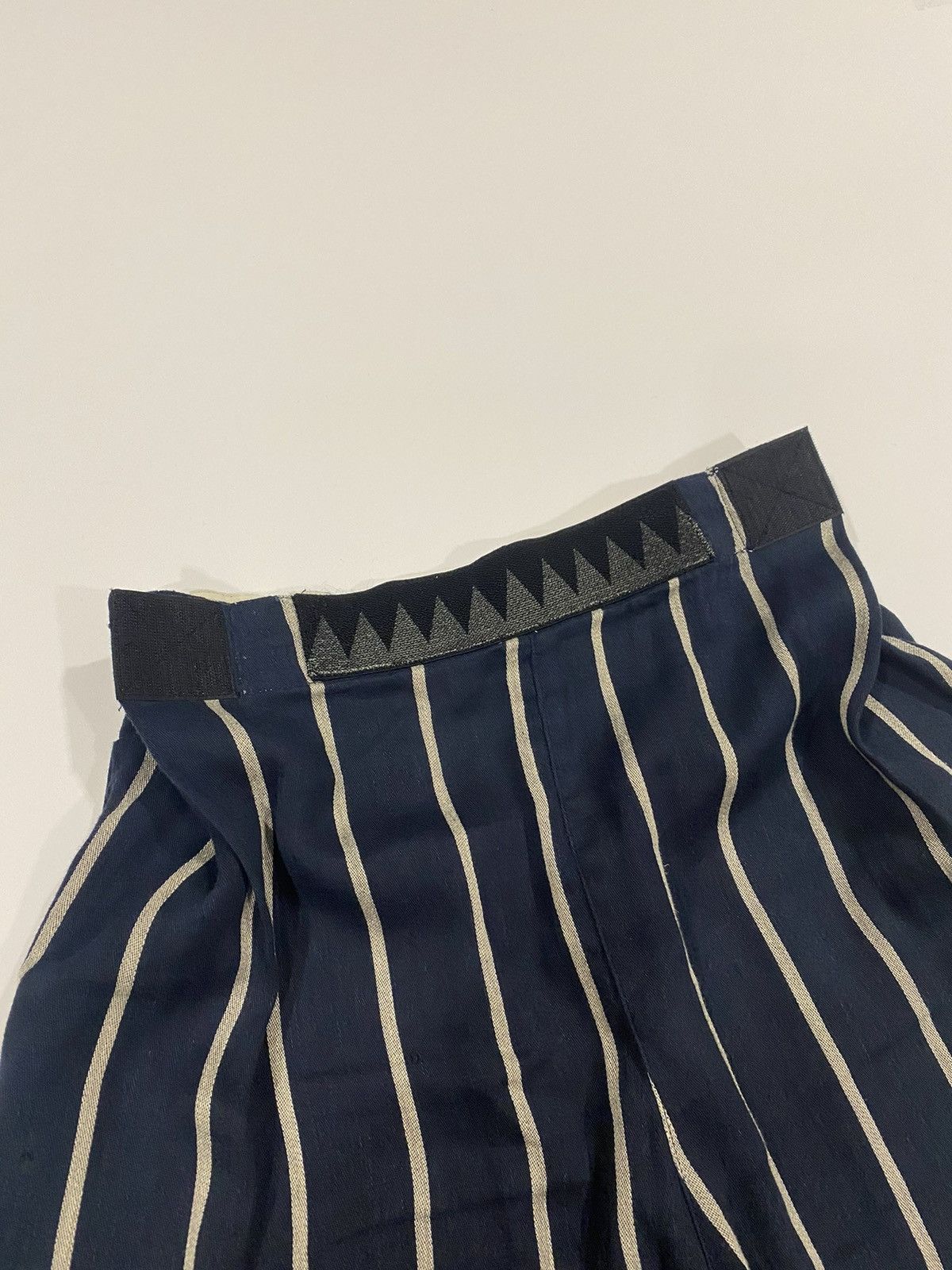 Kapital Kapital Striped Velcro Patch Shorts Size US 32 / EU 48 - 4 Thumbnail