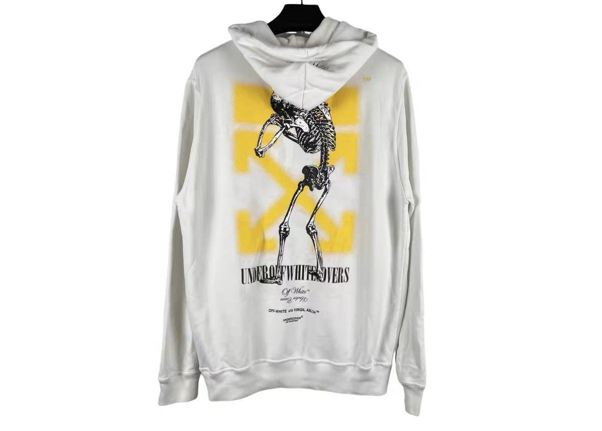 Off-White Off-White × Undercover Ghost Hand Zip Hoodie J31 Size US M / EU 48-50 / 2 - 2 Thumbnail