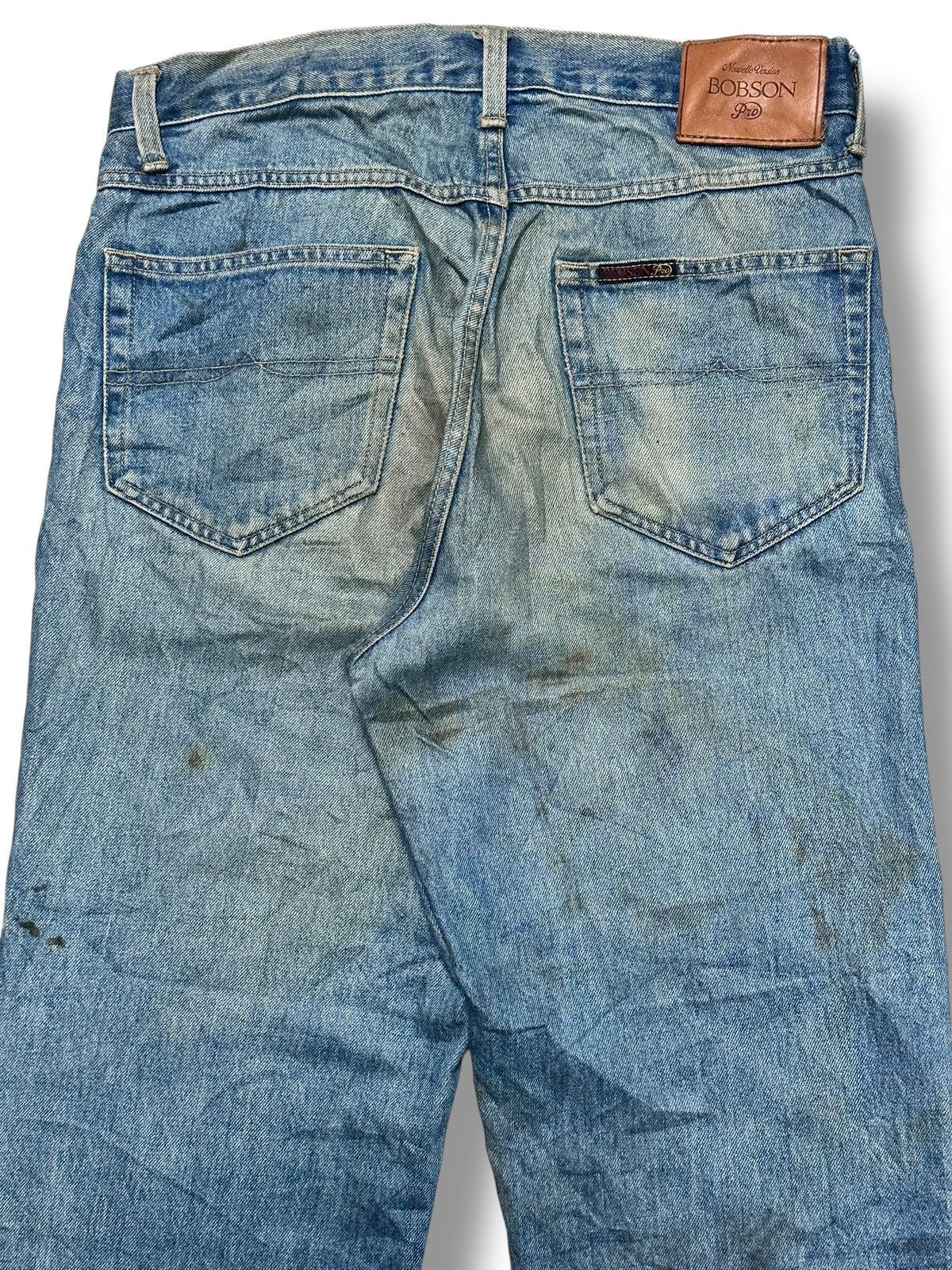 Japanese Brand Bobson Vintage Baggy Loose Style With Faded and Mudwash Size US 32 / EU 48 - 4 Thumbnail