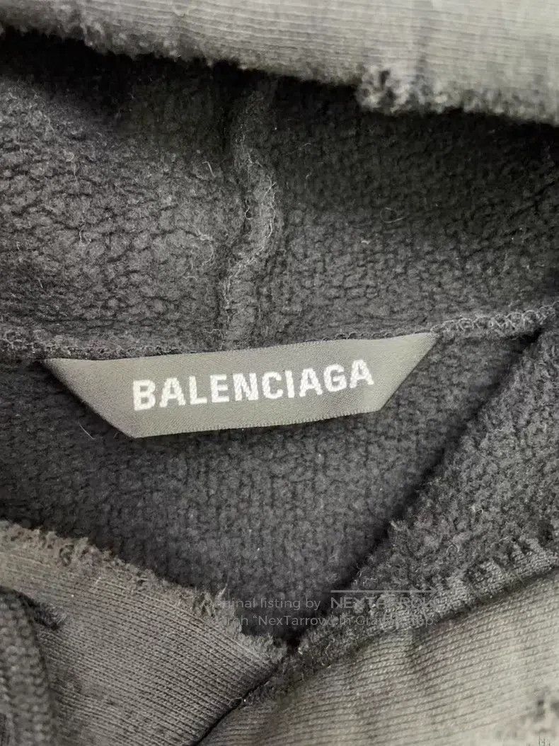 Balenciaga Balenciaga Architectural Hooded Sweatshirt Size US L / EU 52-54 / 3 - 2 Thumbnail