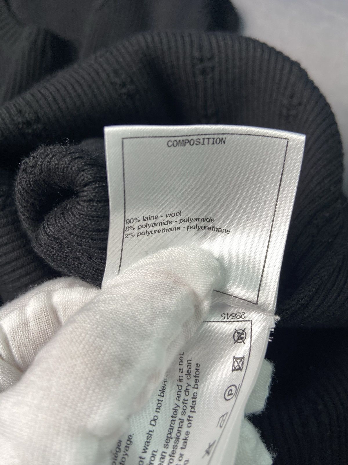 Chanel Chanel Basic Ribbed Knit Short Sleeve Top K26WX Size M / US 6-8 / IT 42-44 - 8 Thumbnail