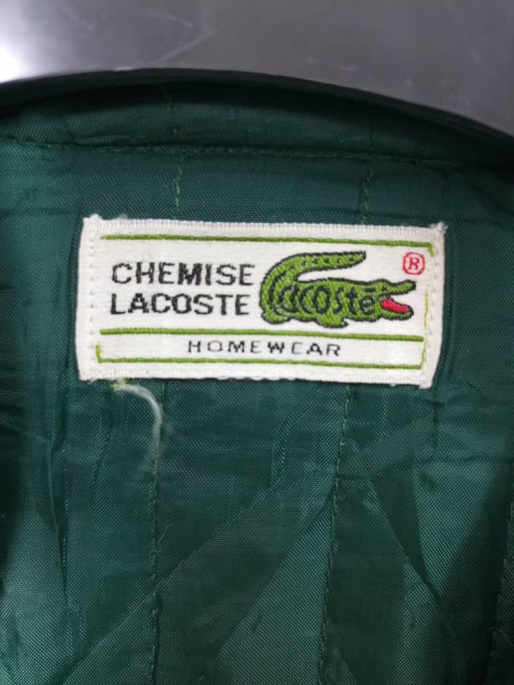 Lacoste × Vintage Vintage Lacoste Vest Jacket Size US XL / EU 56 / 4 - 4 Thumbnail