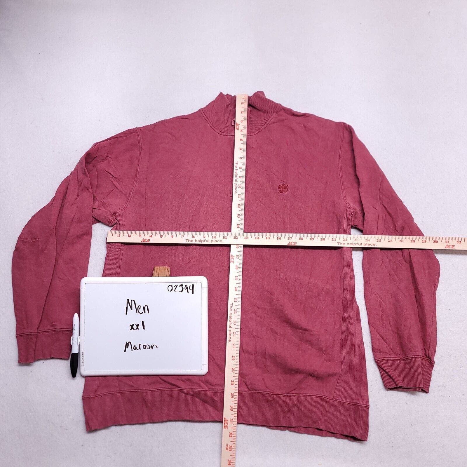 Timberland Timberland Pullover Outdoor Jacket Mens Size 2XL Maroon Size US XXL / EU 58 / 5 - 6 Thumbnail