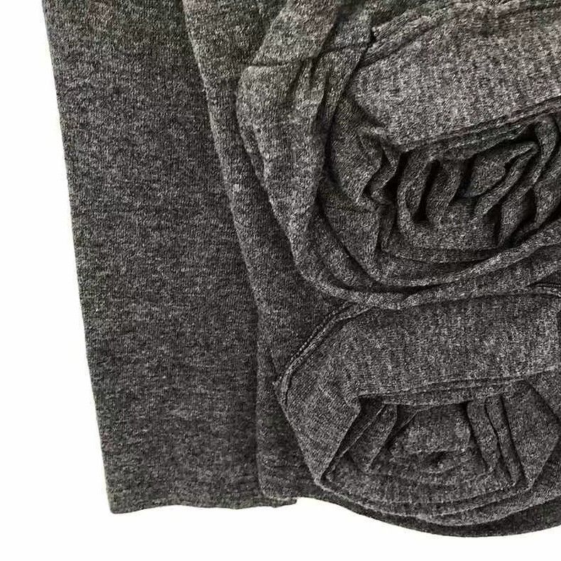 Comme des Garcons Comme Des Garcons Long Sleeve Sweater with Grey Rose Stand Size XS / US 0-2 / IT 36-38 - 4 Thumbnail