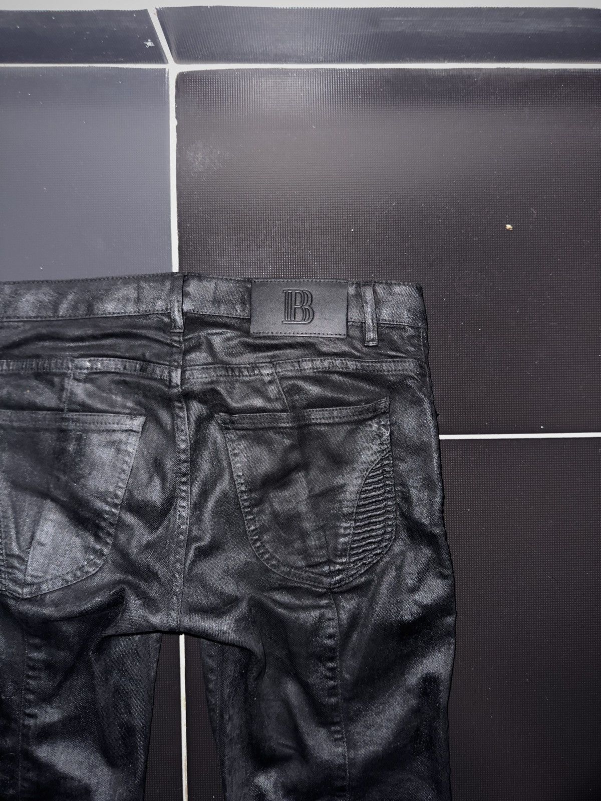 Balmain Pierre Balmain waxed skinny jeans Size US 28 / EU 44 - 3 Thumbnail