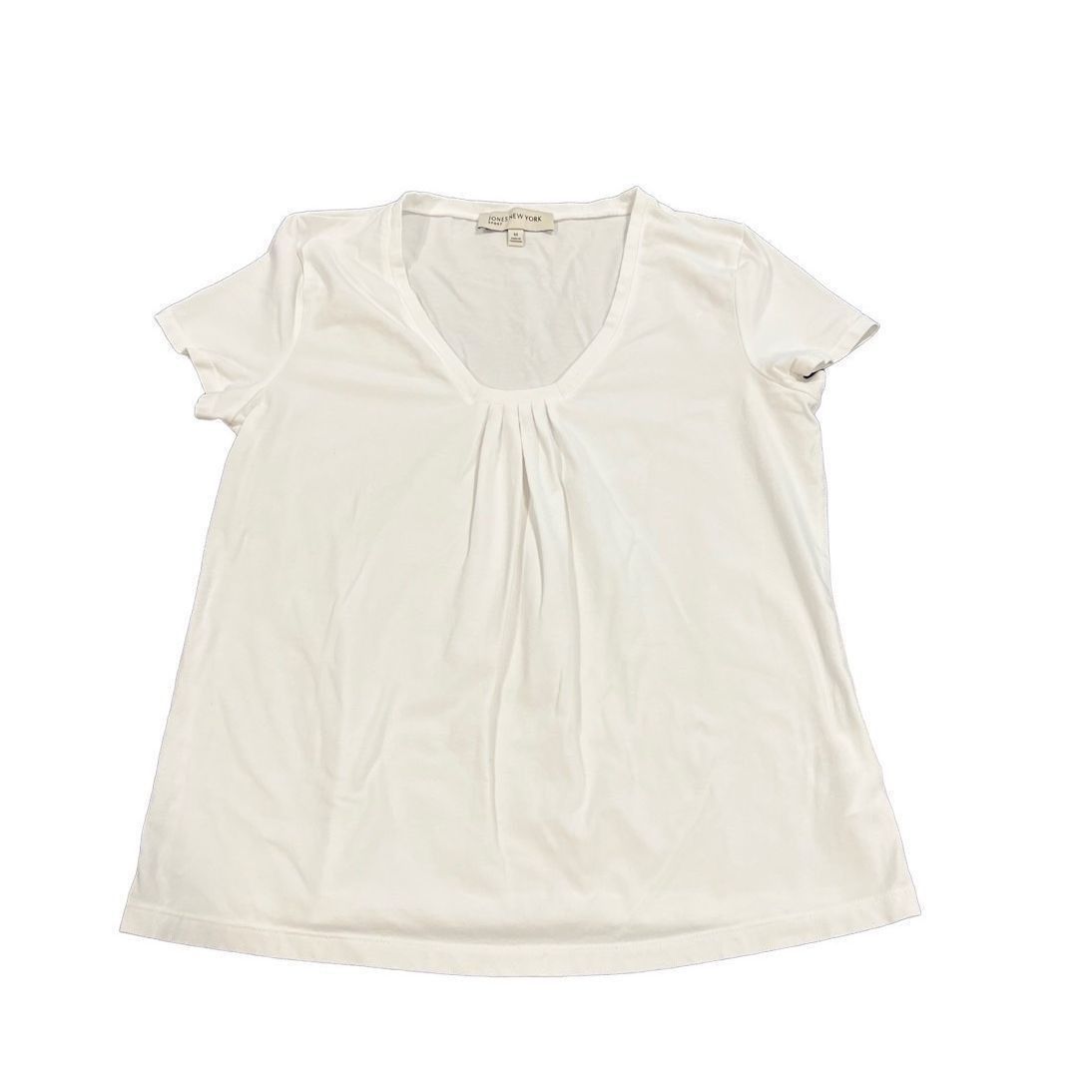 Jones New York Jones New York white tee Size M / US 6-8 / IT 42-44 - 1 Thumbnail